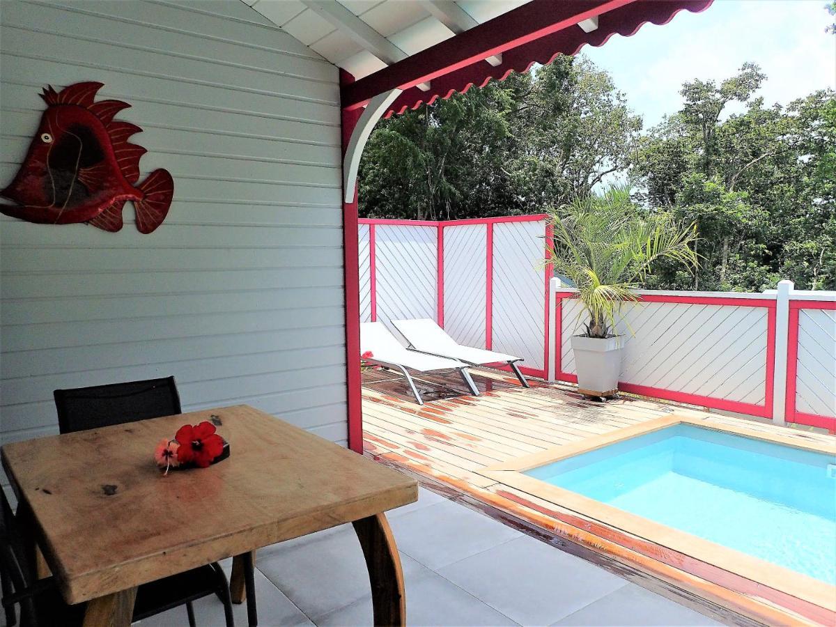 Caraibes Cottage Grenat Piscine Privee 900M De Grande Anse Deshaies Esterno foto