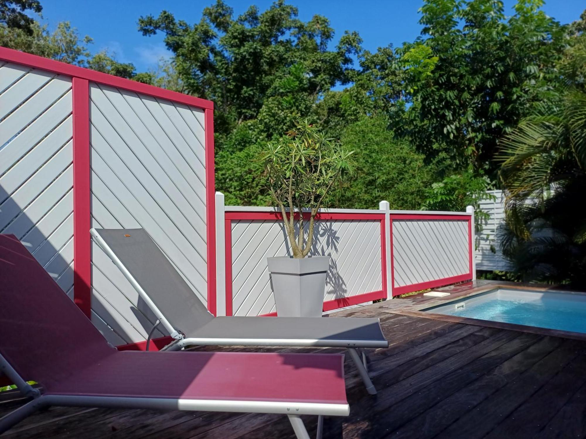 Caraibes Cottage Grenat Piscine Privee 900M De Grande Anse Deshaies Esterno foto